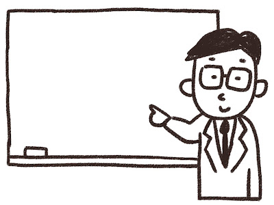 [最新] 講師 イラスト 白黒 140210