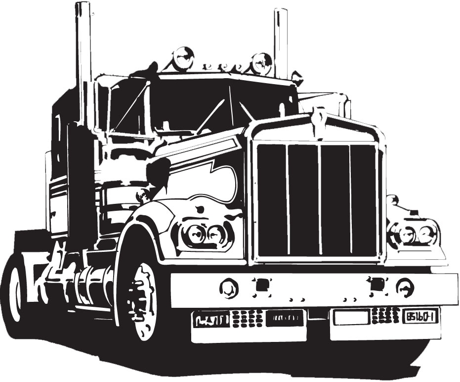 Free Free 229 Vector Semi Truck Svg SVG PNG EPS DXF File