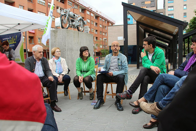 Asamblea vecinal de EH Bildu en Lutxana