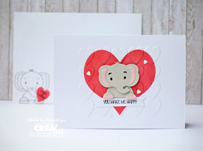 cute Elephant love card