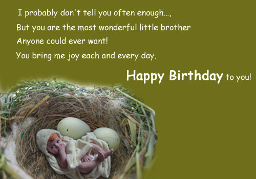 Birthday wishes quotes for brother with images