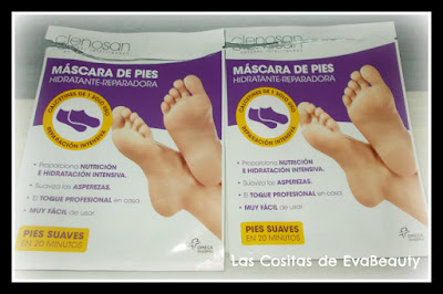 Mascarilla calcetines pies producto terminado low cost Clenosan