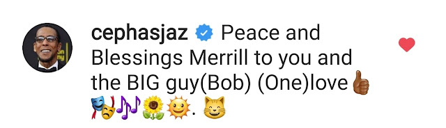 Ron-Cephas-Jones-comments-Merrill-Weber's-Instagram-post