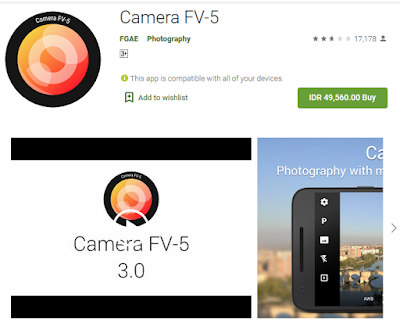 Applikasi Camera FV-5