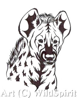hyena tattoo art