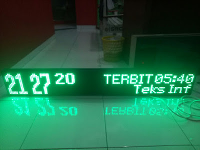 jam sholat running text, running text semarang, jam sholat digital semarang, toko jam masjid running text, permbuat jam sholat running text, grosir jam sholat, service jam sholat digital, 