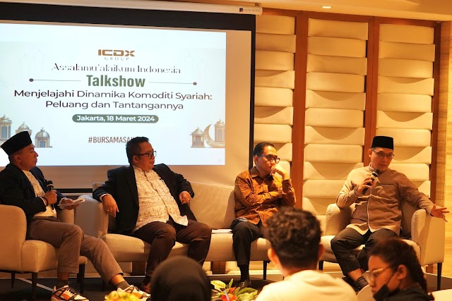 Total Transaksi Komoditi Syariah di ICDX Capai Rp1,2 Triliun, Bukti Makin Diminati 