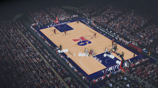 76ers Home Court Snake