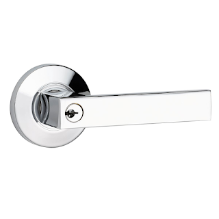 Front door handle, chrome