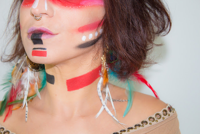 Maquillage Natif Americain - Art&Freak Show