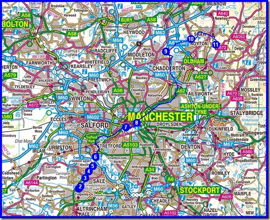My 40km route with 360 metres ascent