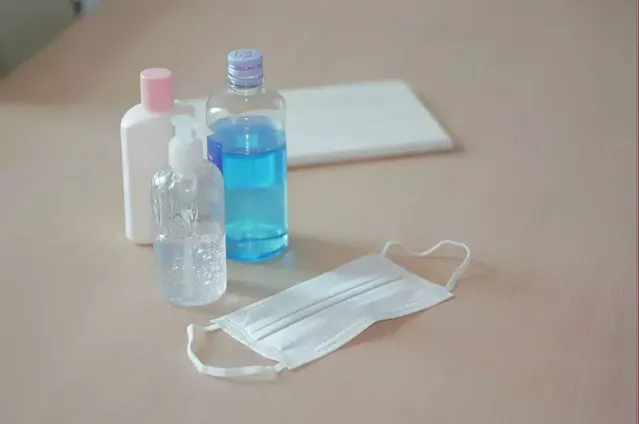covid sanitizer mask