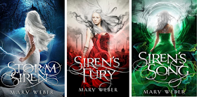 the storm syren trylogy, mary weber, books, fantasy, chosen one, romance, young adult