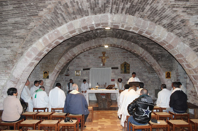 Celebrando en Asís