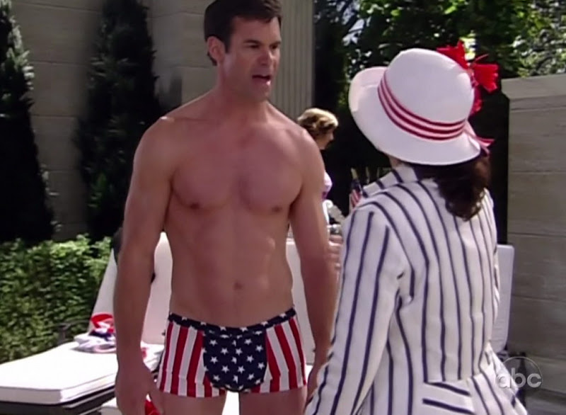 Tuc Watkins Shirtless on One Life To Live 20100702