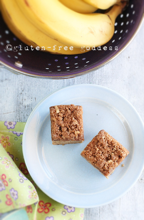 Gluten-Free Banana Crumb Cake