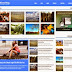 Blue Wave Mag Blogger Template