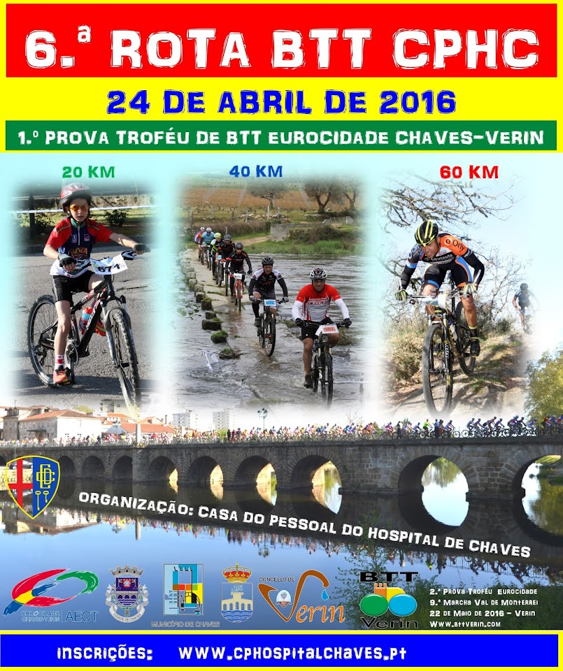 6.ª ROTA BTT CPHC - 1.º TROFÉU BTT EUROCIDADE CHAVES-VERIN