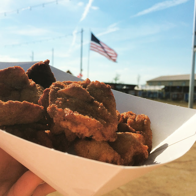 Calf Fries at the Calf Fry in Stillwater, Oklahoma