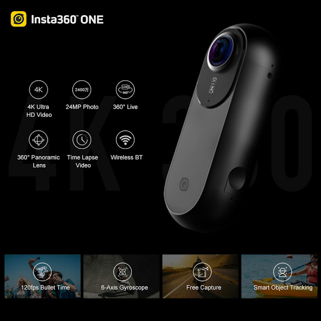 【Insta360 One】多彩な撮影方法で４Kパノラマ撮影を可能とするInsta360 One。最安値は299ドルから！