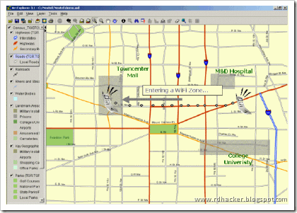 Tracking location using Moocherhunter