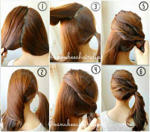 10 Model dan Tips Cara Mengikat Rambut  Dengan Style 