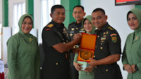 Brigjen TNI Iwan Ma'ruf Zainudin, S.E., Pimpin Sertijab Tiga Dandim Jajaran Korem 043/Gatam 