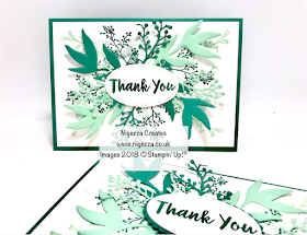 Frosted floral Stampin Up