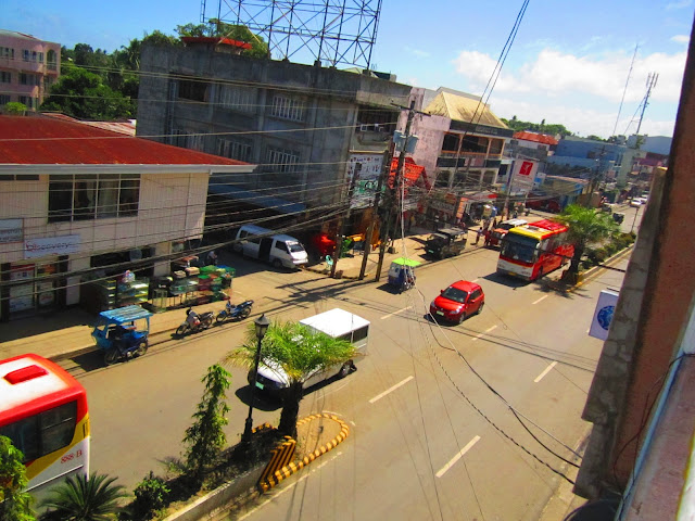 View of Roxas Avenue from Garcia Legaspi Mansion, Kalibo