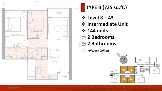 Grains Residences Bandar Perda Pulau Pinang Type B