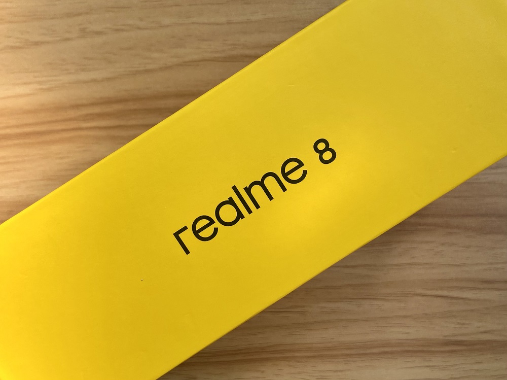 realme 8 - Box Sides