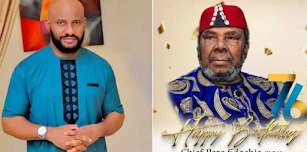 “Best dad ever” ~ Actor Yul Edochie writes epistles to celebrates his father, Pete Edochie as he clocks new age [video]
