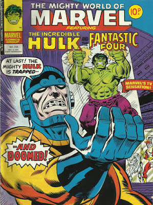 Mighty World of Marvel #319, the Hulk vs the Sentinels