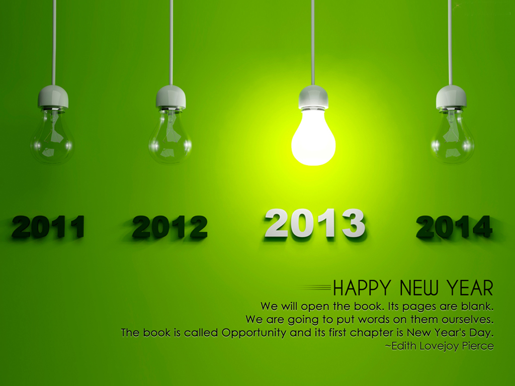 Happy New Year 2013 Sayings for Greeting Cards - PPT Garden