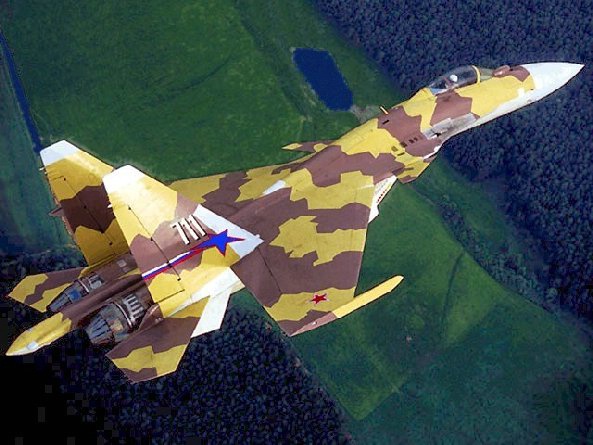 Gambar Pesawat Sukhoi Su-37 Multirole Fighter Jet