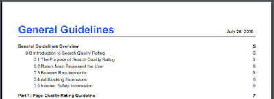 Googles "Quality Rater Guidelines" umfassen 164 Seiten.