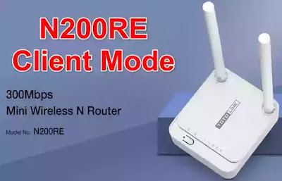 Firmware Totolink N200RE Client Mode