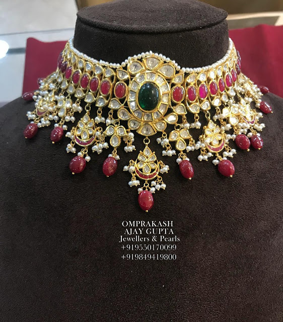 Navaratan Kundan Opulent Chokers