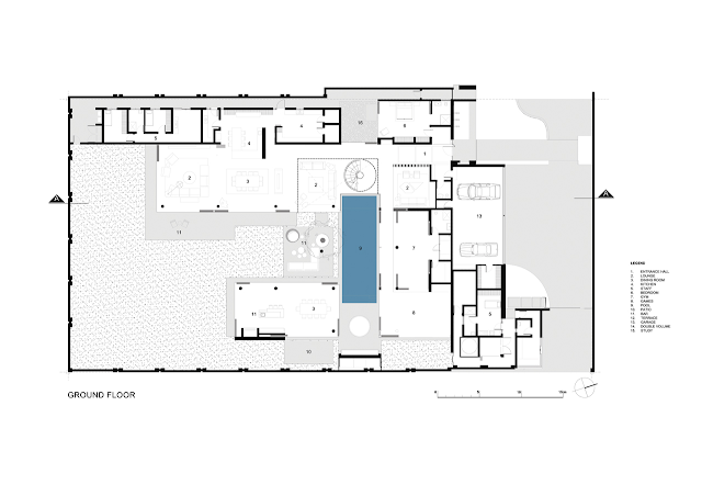 South African dream home ground floor floor plan