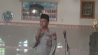 Kapolsek Baranti Gelar Jumat Keliling Sampaikan Himbauan Kamtibmas Sekaligus Perkenalkan diri Sebagai Kapolsek Baru.