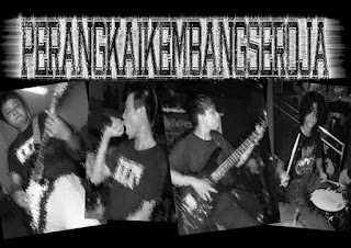 Perangkai Kembang Seroja Band Grindcore Jakarta