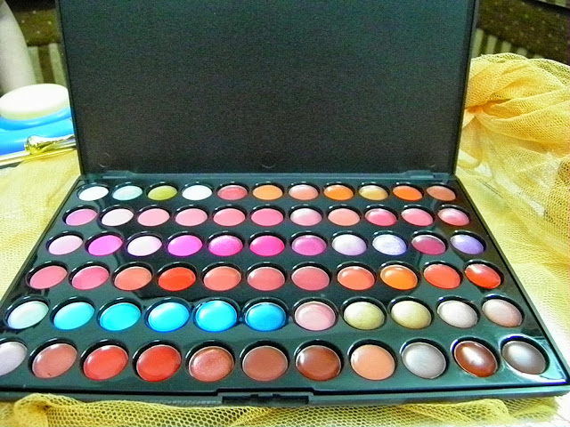 Romwe's 66 Color Gorgeous Lipsticks Lip Gloss Palette