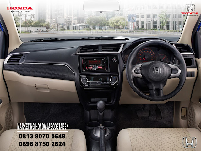 warna ornamen dashborad new honda brio indonesia