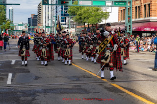 K-days Parade - Edmonton Police Pipe Band