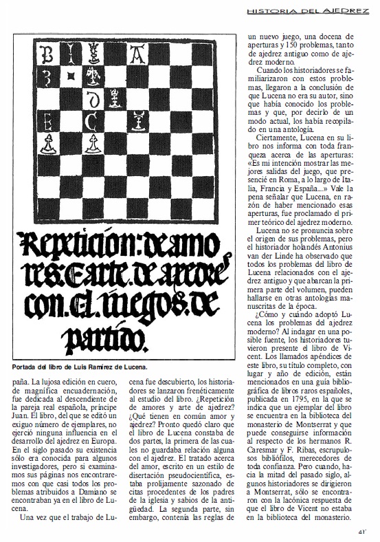 Revista internacional de ajedrez nº 65, página 41, de febrero de 1993