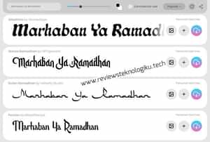 font ramadhan download gratis