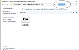 Cara Menginstall Font di Windows 10