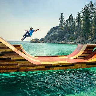 Floating Skate Ramp, USA