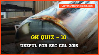 GK Quiz SSC CGL 2015