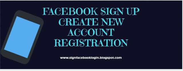 Facebook Sign Up Create New Account Registration